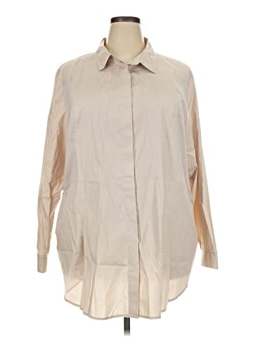 Soft Surroundings 3/4 Sleeve Button-Down Shirt (view 1)
