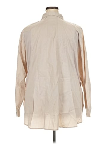 Soft Surroundings 3/4 Sleeve Button-Down Shirt (view 2)