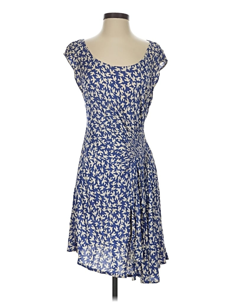 Pre-owned Leifnotes Casual Dress In Blue