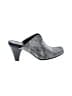 Born Crown 100% Leather Gray Mule/Clog Size 8 - photo 1