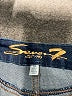 Seven7 Solid Blue Jeans Size 10 - photo 7