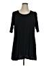 Eileen Fisher Black Short Sleeve Top Size XL - photo 1