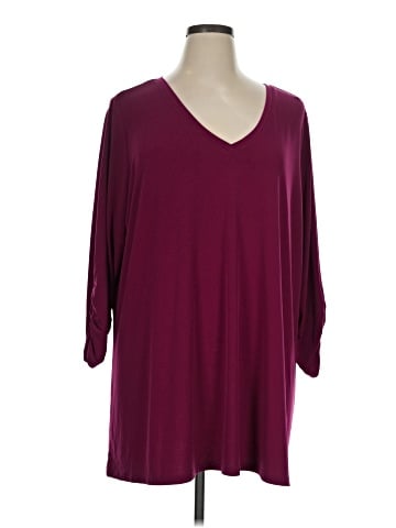 Susan Graver 3/4 Sleeve T-Shirt (view 1)