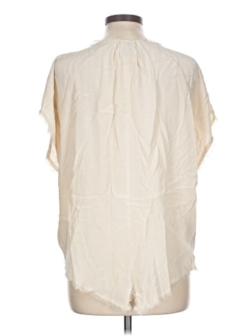 Madison Marcus Short Sleeve Silk Top (view 2)