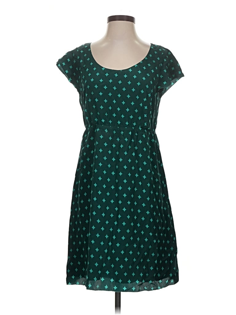 Pre-owned Fossil Casual Dress In Teal