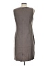 Chadwicks Solid Gray Casual Dress Size 10 (petite) - photo 2