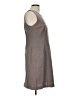 Chadwicks Solid Gray Casual Dress Size 10 (petite) - photo 4