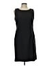Chadwicks Solid Black Casual Dress Size 10 (petite) - photo 1