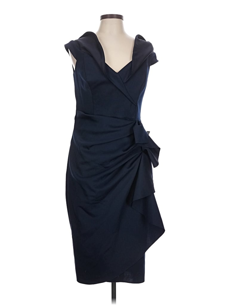 Xscape Cocktail Dress In Blue