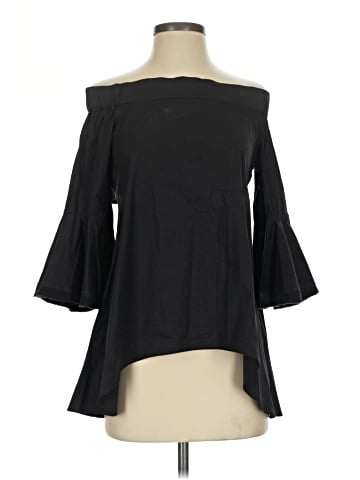 Lucy Paris 3/4 Sleeve Blouse (view 1)