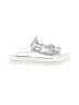 J/Slides Silver Sandals Size 7 1/2 - photo 1