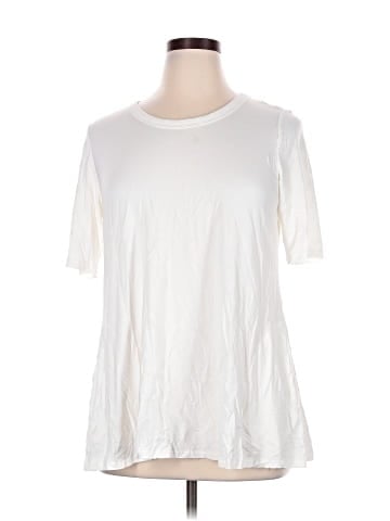 LOGO by Lori Goldstein Short Sleeve Top (view 1)