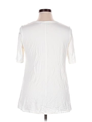 LOGO by Lori Goldstein Short Sleeve Top (view 2)