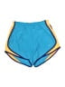 Nike 100% Polyester Color Block Blue Athletic Shorts Size XS (kids) - photo 1