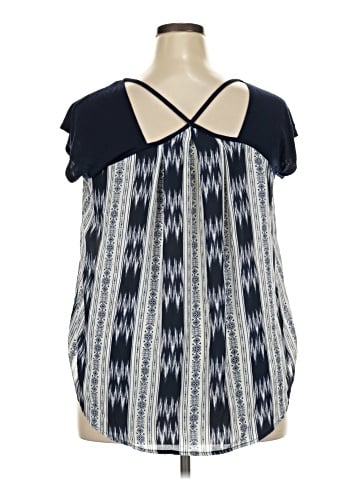 Xhilaration Short Sleeve Blouse (view 2)