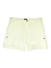 Lee Solid Yellow Ivory Cargo Shorts Size 12 - photo 1