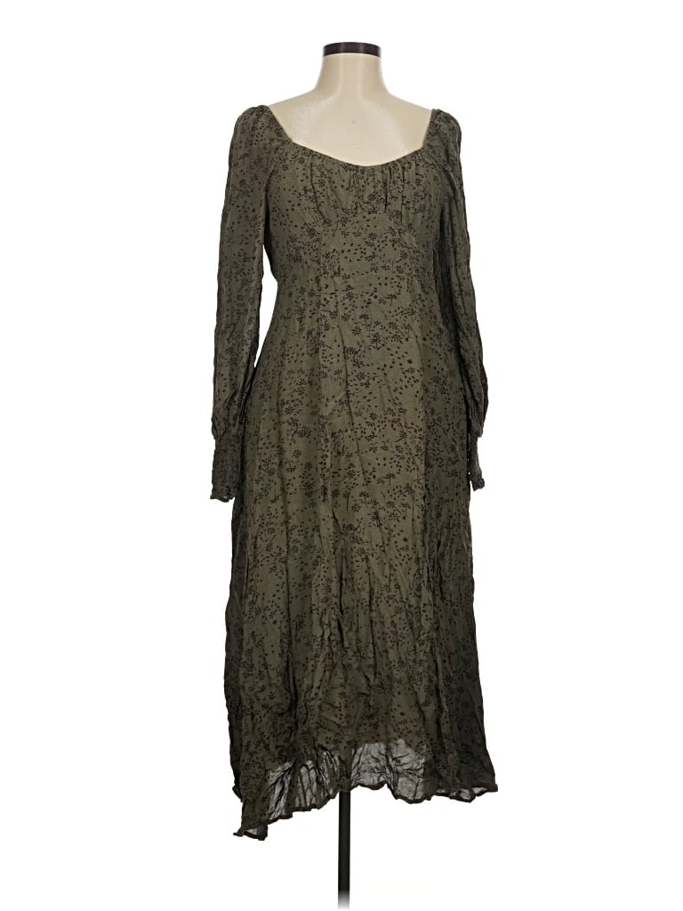 Pre-owned In-loom Casual Dress In Green