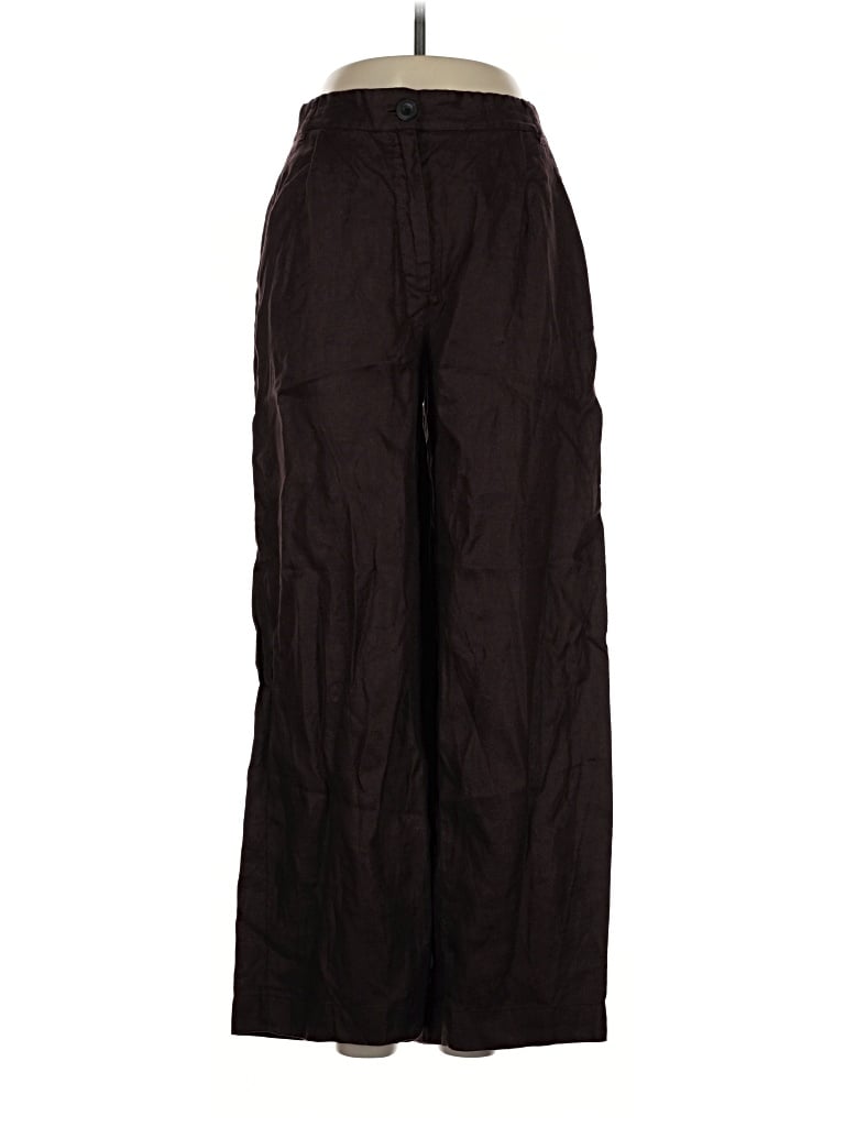 Pre-owned Massimo Dutti Cargo Pants In Brown
