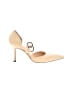 Manolo Blahnik Ivory Tan Heels Size EU 37 - photo 1