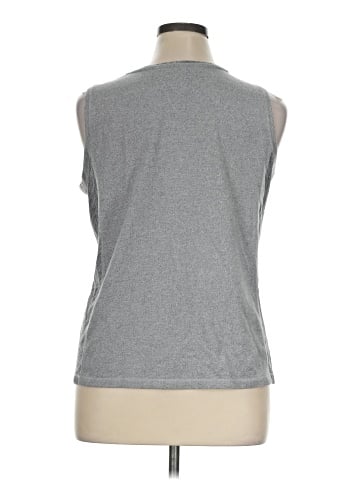 Weekends by Chico's Sleeveless T-Shirt (view 2)