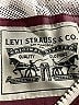 Levi's 100% Polyurethane Burgundy Coat Size S - photo 6