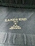 Lands' End 100% Baumwolle Solid Blue Athletic Shorts Size M - photo 3