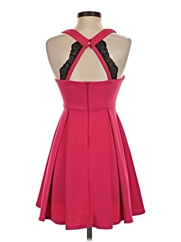 Sequin Hearts Cocktail Dress (view 2)