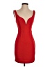 Express Solid Red Cocktail Dress Size 2 - photo 1