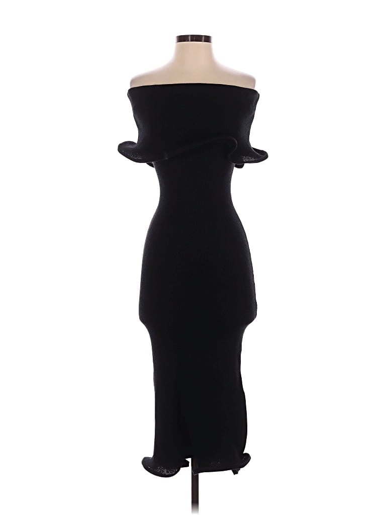 Pre-owned Blue Blush Cocktail Dress In Black