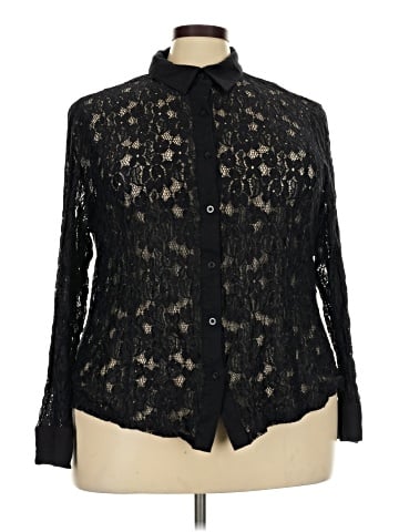 Jones New York Signature Long Sleeve Blouse (view 1)