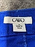 Cato Solid Blue Shorts Size 14 - photo 3