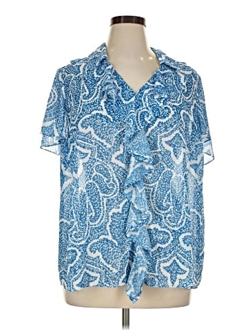 Jaclyn Smith Short Sleeve Blouse (view 1)