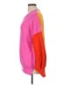 Assorted Brands Color Block Pink Pullover Sweater Size L - photo 5