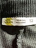 Epic Threads 100% Polyester Solid Black Casual Pants Size 12 - photo 3