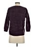 Express 100% Polyester Tweed Purple Pullover Sweater Size XS - photo 2