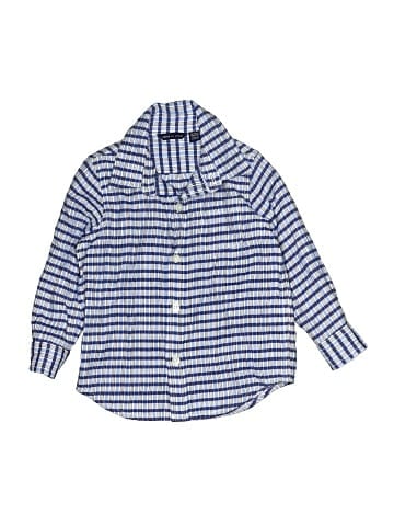 Janie and Jack Long Sleeve Button-Down Shirt (view 1)