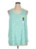 Tek Gear Teal Tank Top Size 1X - photo 1