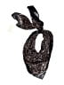 Chan Luu 100% Silk Black Silk Scarf One size - photo 1