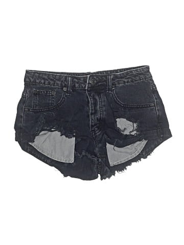 Signature 8 Denim Shorts (view 1)