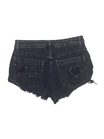 Signature 8 Denim Shorts (view 2)
