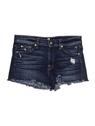 7 For All Mankind Denim Shorts (view 1)