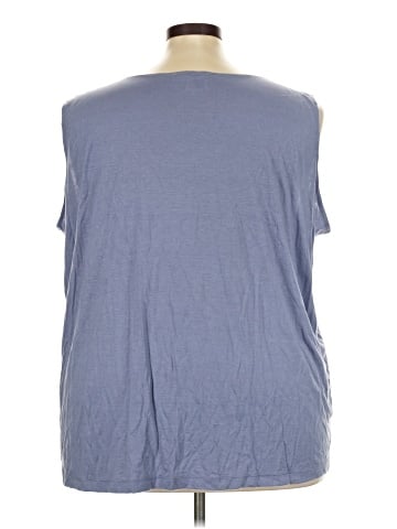 Ulla Popken Sleeveless Blouse (view 2)
