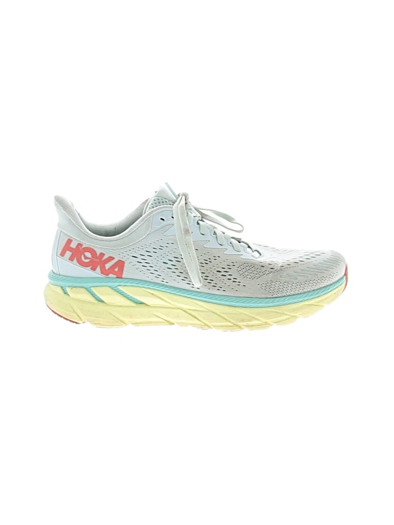 Pre-owned Hoka Sneakers In Gray