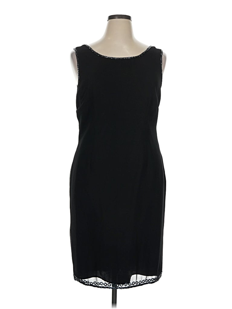 Pre-owned Scala Cocktail Dress In Black