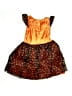 Gymboree 100% Polyester Orange Dress Size 5 - 6 - photo 2