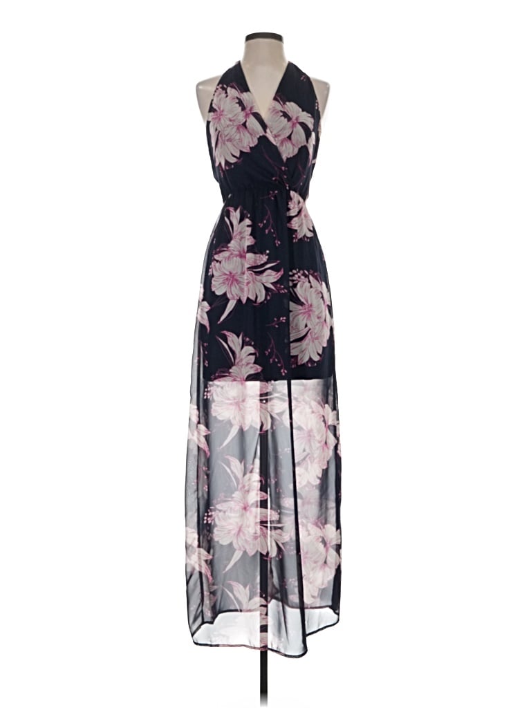 Pre-owned Sienna Sky Cocktail Dress In Black