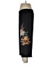 Zara Basic 100% Polyester Graphic Black Casual Pants Size L - photo 5