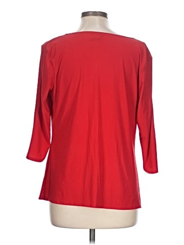 Ashley Blue 3/4 Sleeve Top (view 2)