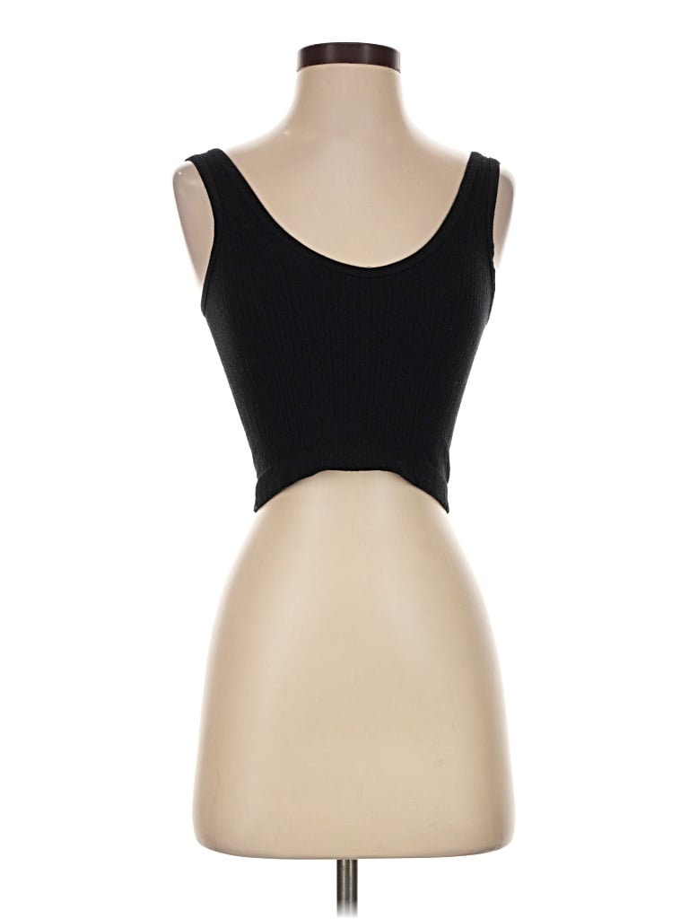 Pre-owned Out From Under Tank Top Black Strapless Neckline Tops