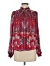 Maison d' Amelie Red Long Sleeve Blouse Size S - photo 1
